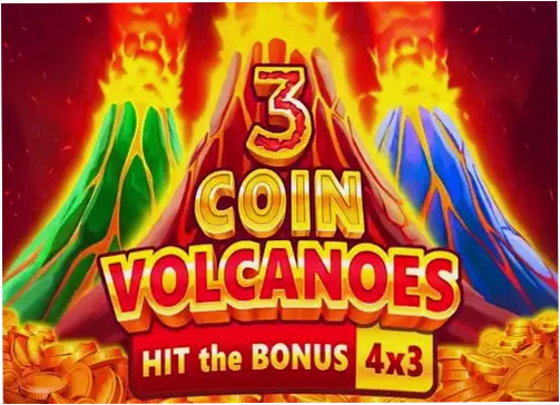 Gamdom Casino AU 3 Coin Volcanoes